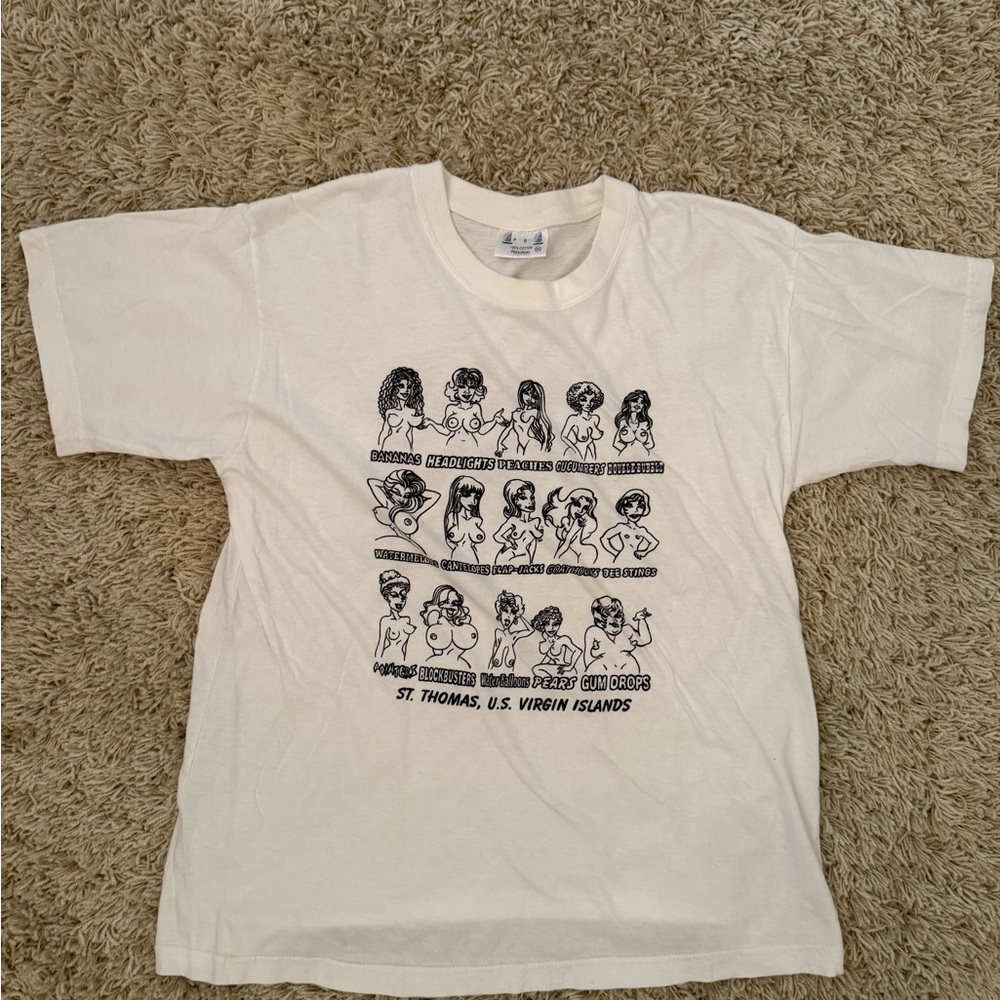 Graphic Tee - Cream